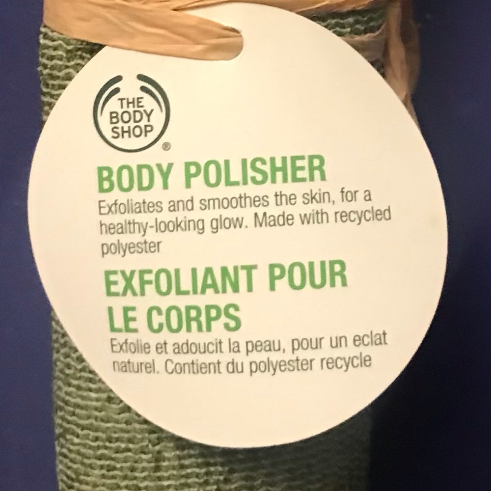 Body scrub towel